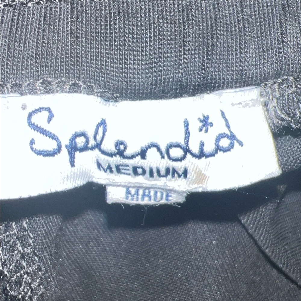Splendid Charcoal black Joggers, Size Medium - Picture 8 of 9